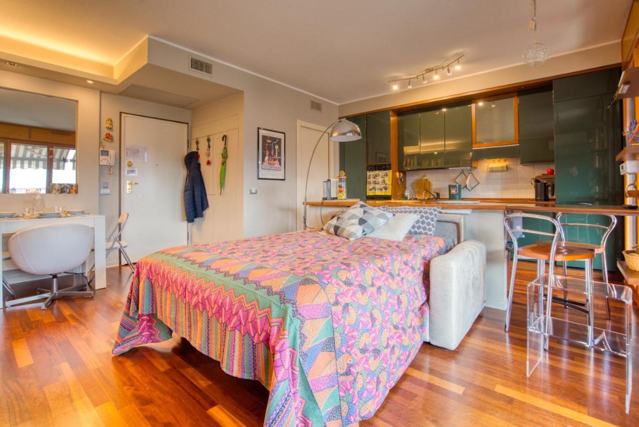 Caseospitali - Casa Di Bibi, Colorato Ed Elegante Bilocale Vicino Al Naviglio Martesana Per 4 Vimodrone Εξωτερικό φωτογραφία